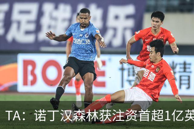 TA：诺丁汉森林获注资首超1亿英镑，上赛季创纪录